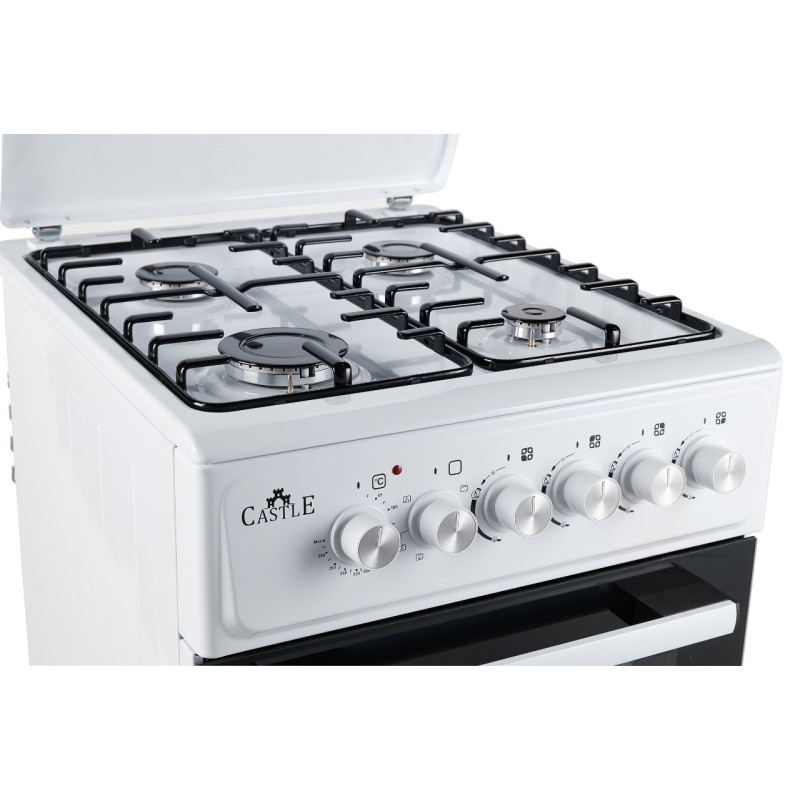 Плита комбінована CASTLE CPG-50W (біла)