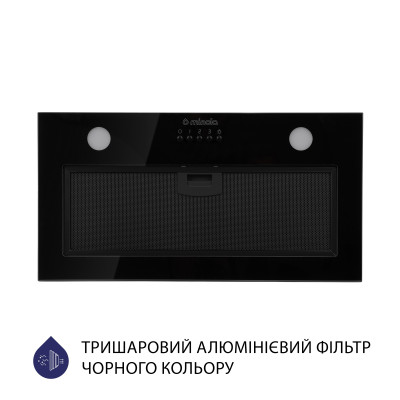 Витяжка Minola HBI 52622 BL GLASS 700 LED (повновбудована)