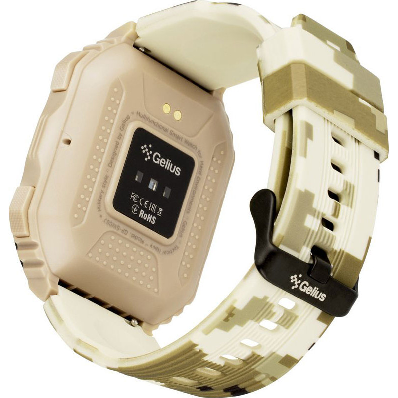 Смарт-годинник Gelius Pro GP-SW007 (Tactical Navy) Bluetooth call (IP68) Military