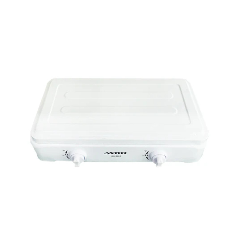 Плитка газова Astor GS 2302 (2 конфорки, з кришкою)