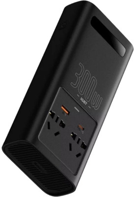 Автомобільний інвертор Baseus IGBT Power Inverter 300W (CGNB010101) Black