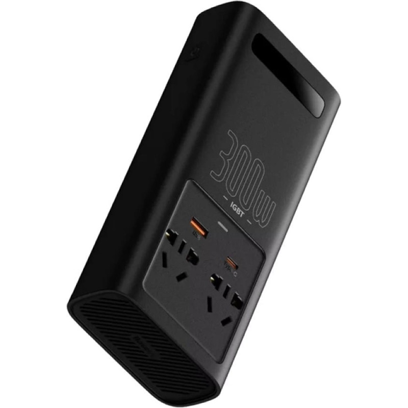 Автомобільний інвертор Baseus IGBT Power Inverter 300W (CGNB010101) Black
