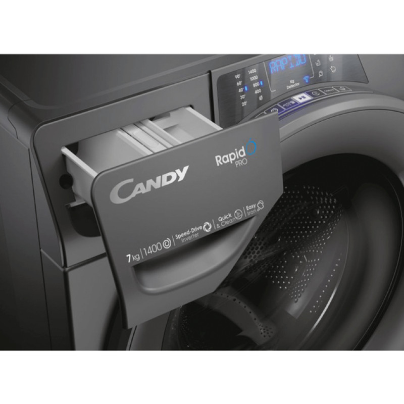 Пральна машина Candy RP4 476BWMRR/1-S графіт