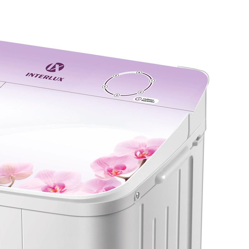 Пральна машина INTERLUX ISWM-5662P (6.2 кг, рожева)
