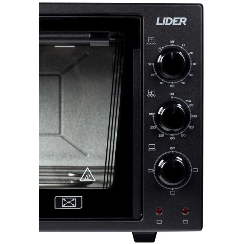 Духовка LIDER 4823 ECO BLACK-WHITE