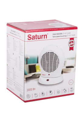 Тепловентилятор Saturn ST-HT 1245K (2000Вт, поворотний, холодний обдув)