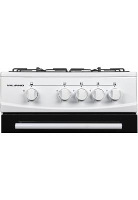 Плита газова Milano ML55 G0 /01+біла (50х50)