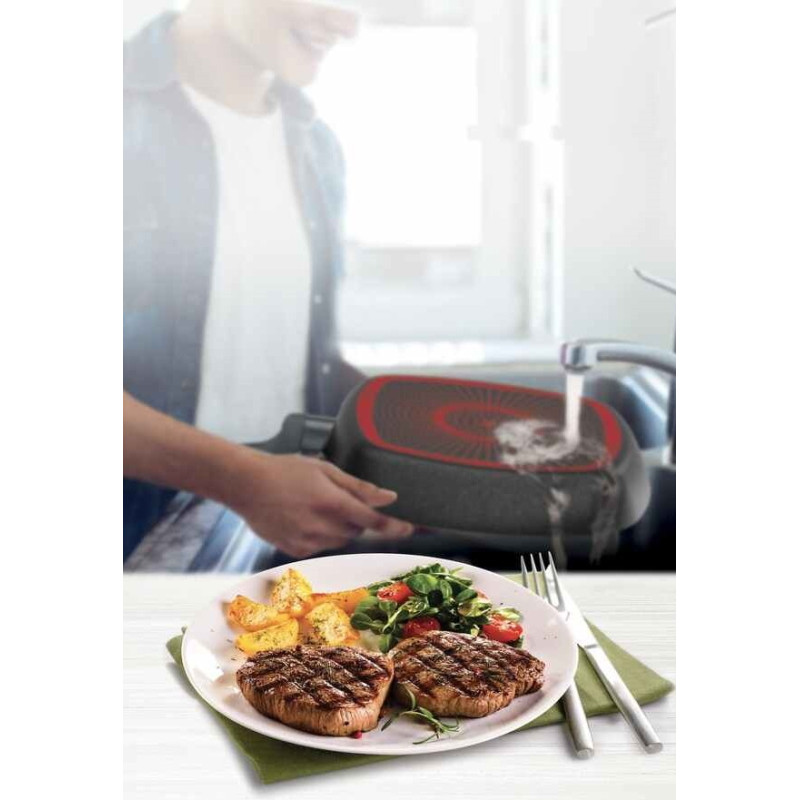 Сковорідка-гриль Tefal Simply Clean (B5674053) 26см