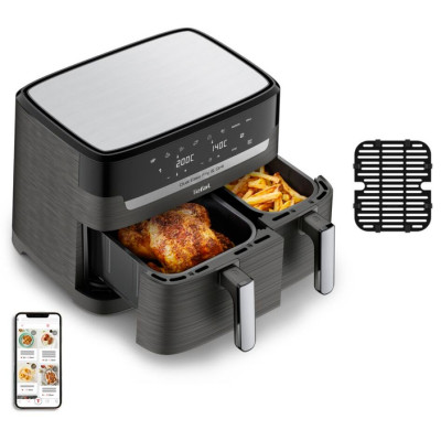 Мультипіч-фритюрниця Tefal EY905B10 Dual Easy Fry & Grill