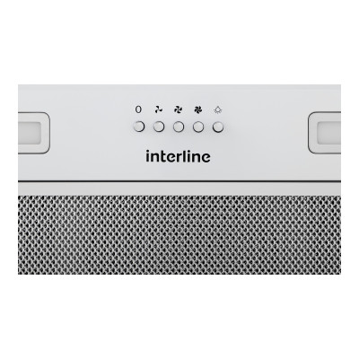Витяжка INTERLINE SMART S WH A/60/T повновбудована (60см, 700куб) Витяжка INTERLINE SMART S WH A/60/T повновбудована (60см, 700куб)