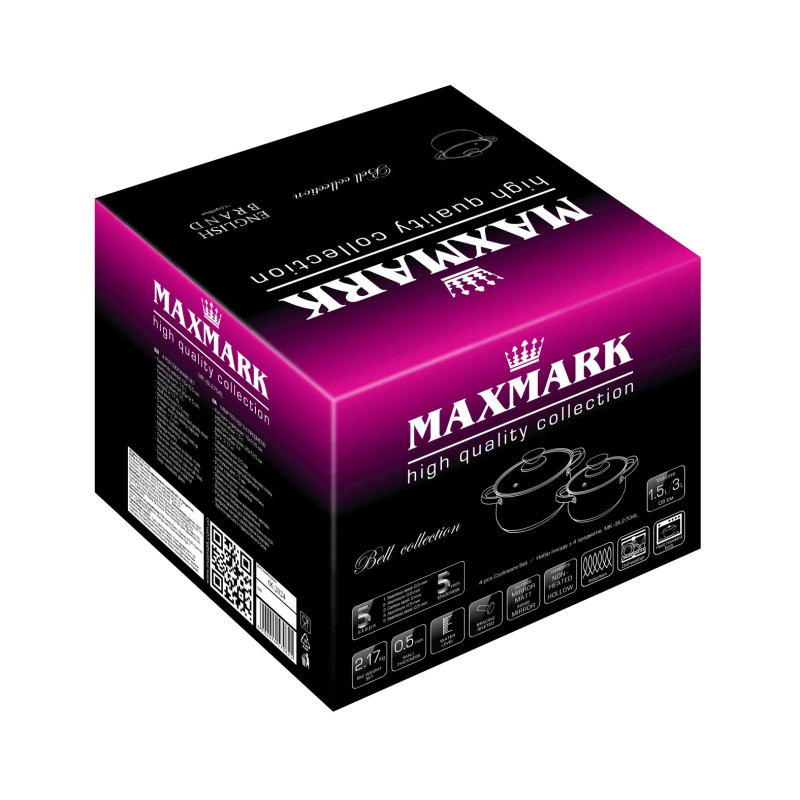 Набір посуду MAXMARK MK-BL2704L (4пр)