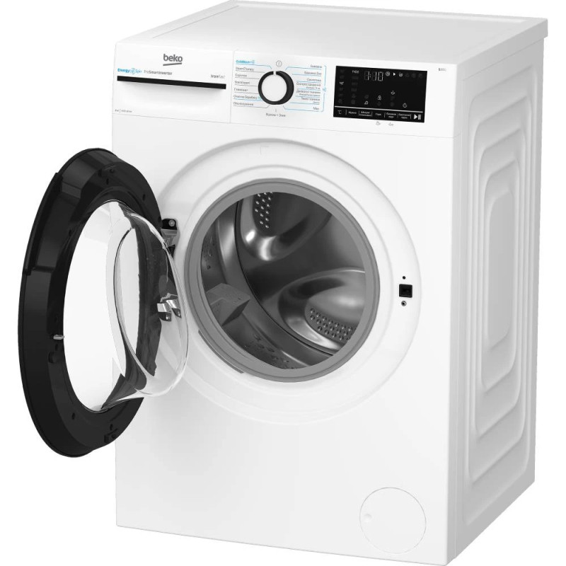 Пральна машина Beko BM3WFSU48435WB (8 кг, інвертор, чорн. люк)