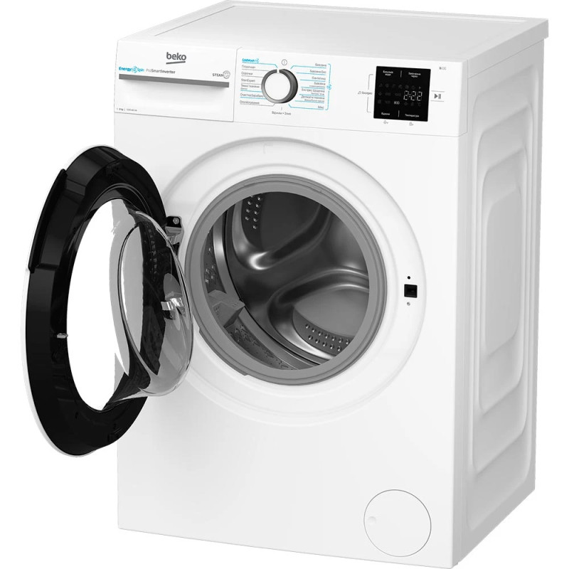 Пральна машина Beko BM1WFSU38033WW (8 кг, інвертор, пар)