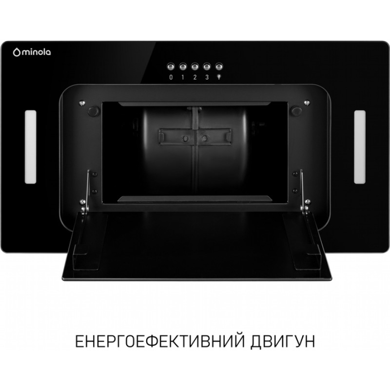 Витяжка Minola BGK 5677 BL 1000 LED (повновбудована)