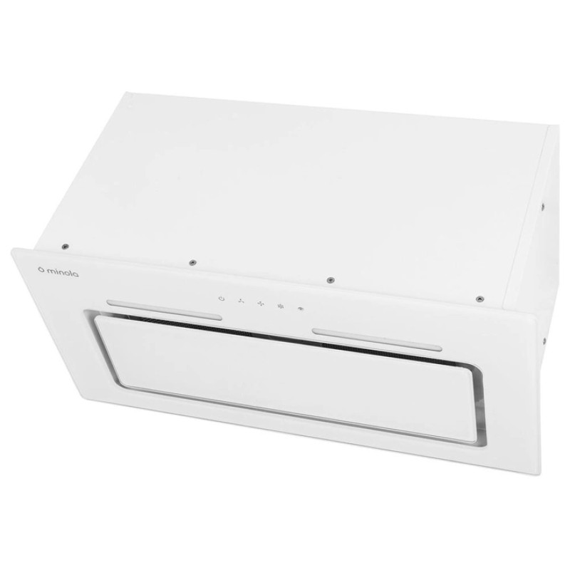 Витяжка Minola HBI 6673 WH GLASS 1000 LED Line (повновбудована)