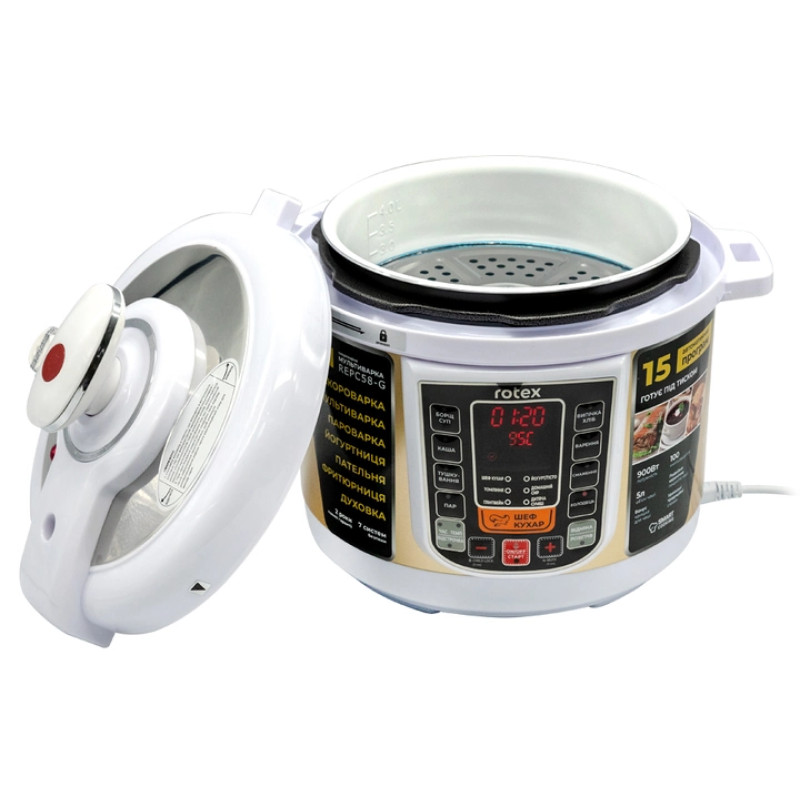 Мультиварка-скороварка Rotex REPC58-G