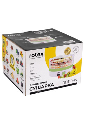 Сушарка для фруктів Rotex RD310-W