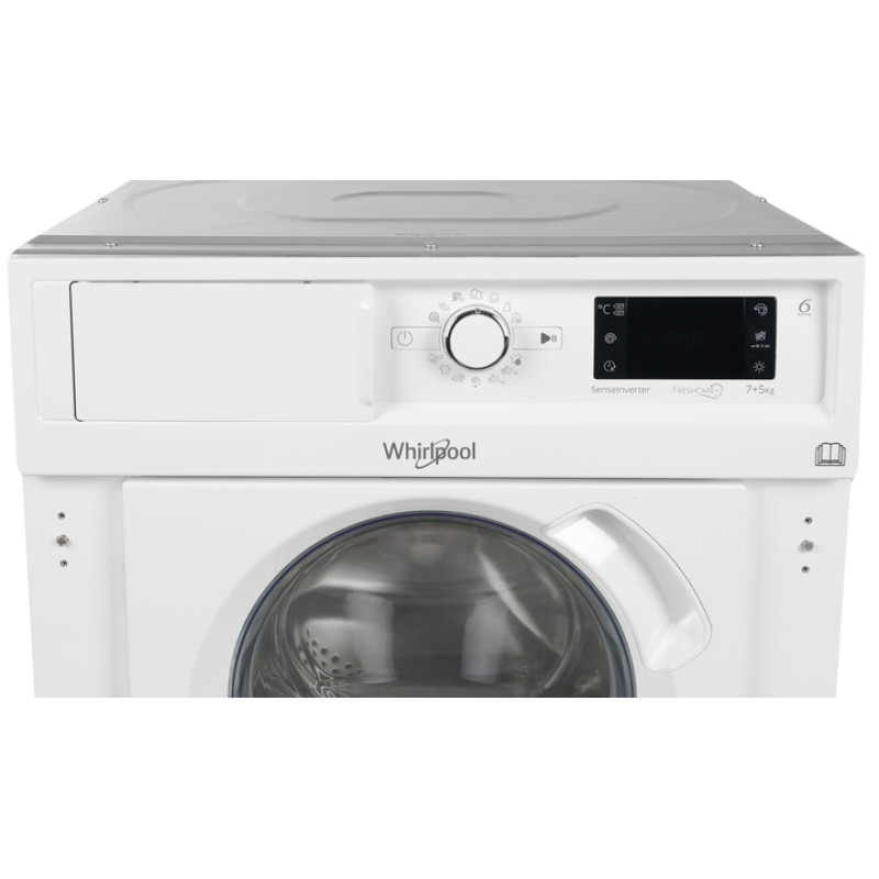Прально-сушильна машина Whirlpool BI WDWG 75148E EU (вбудована)
