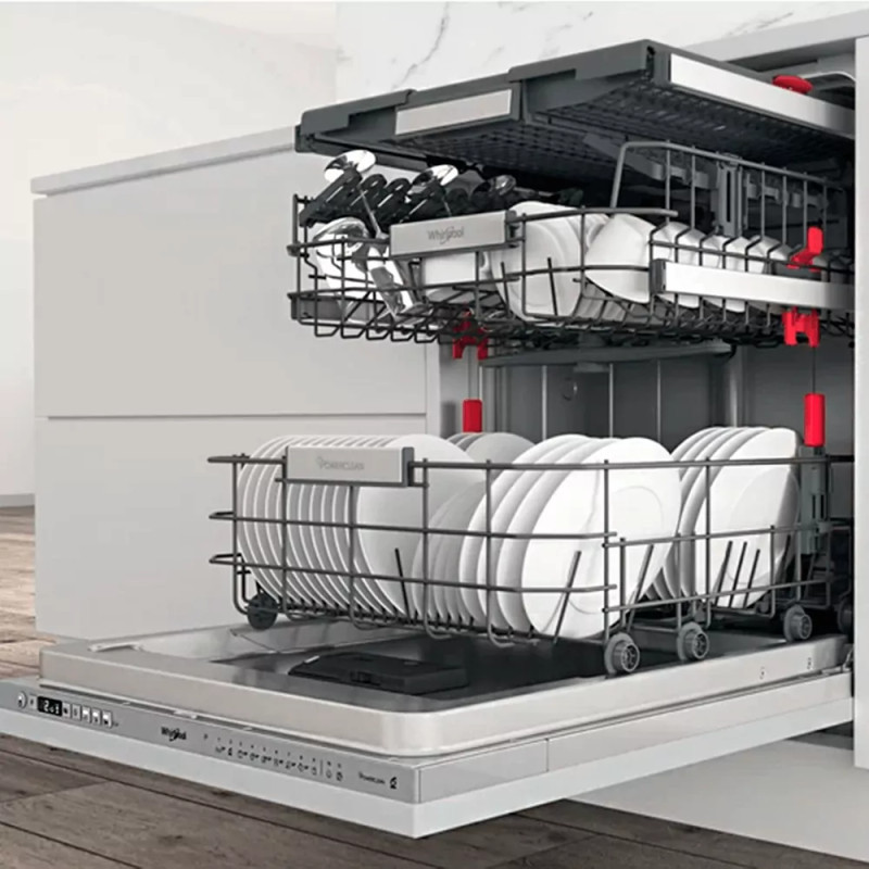 Посудомийна машина Whirlpool WIO 3T133 PLE (вбудована, 60 см)