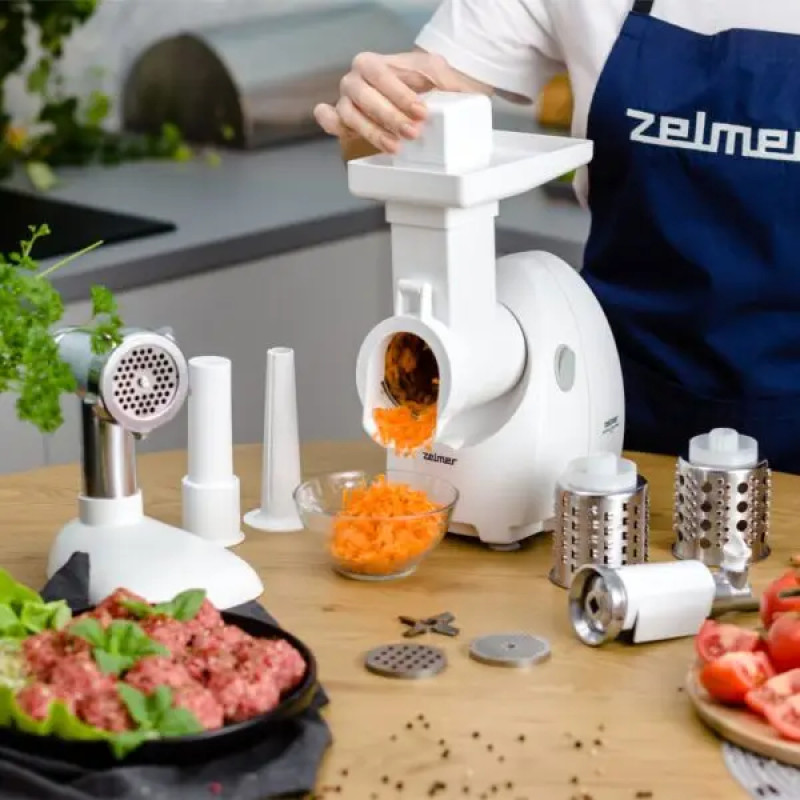 М`ясорубка ZELMER ZMM4055B шинковка, томатопрес