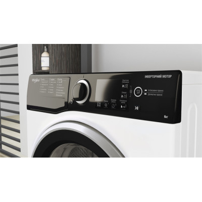 Пральна машина Whirlpool WRBSB 6228 B UA (інвертор)