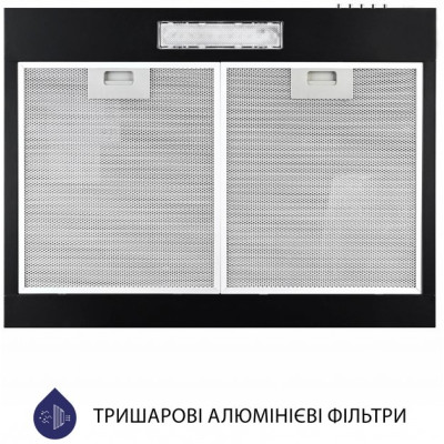 Витяжка Minola HPL 612 BL  (плоска)