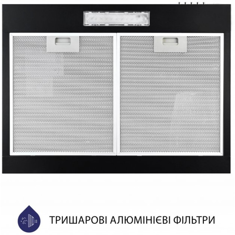 Витяжка Minola HPL 612 BL  (плоска)