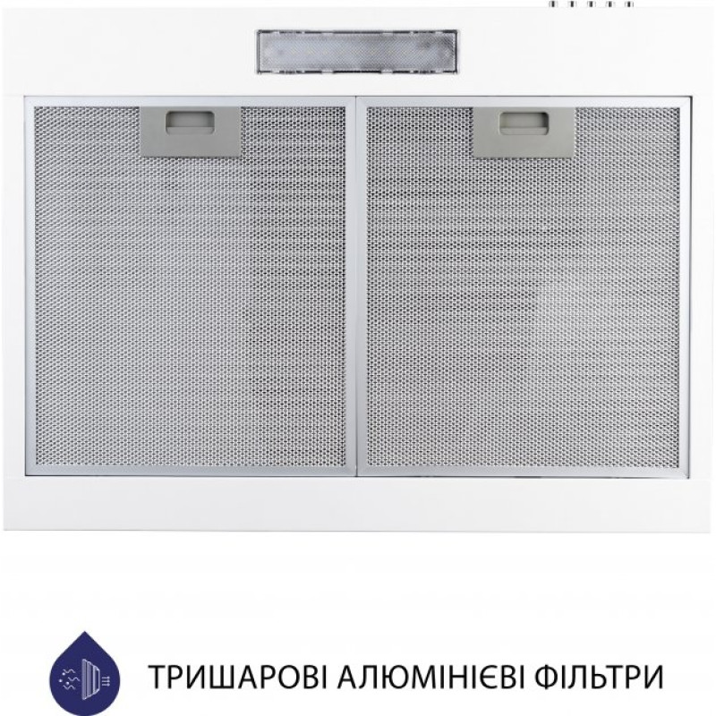 Витяжка Minola HPL 612 WH  (плоска)