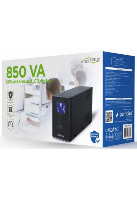 ДБЖ EnerGenie 850VA (EG-UPS-032)