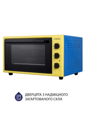 Духовка Minola FOET 4815 UA (жовто-блакитна)
