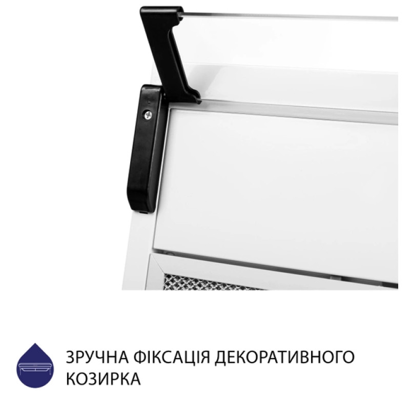 Витяжка Minola HPL 614 WH (плоска)