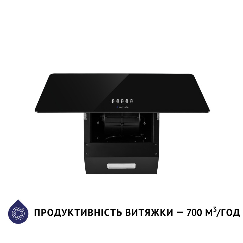 Витяжка Minola HDN 6224 BL 700 LED (похила)