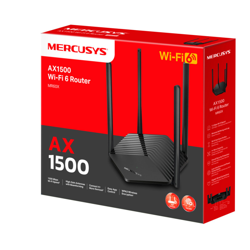 Маршрутизатор Mercusys MR60X