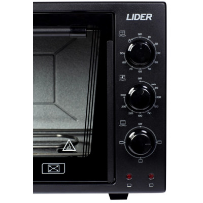 Духовка LIDER 4823 ECO BLACK-RED