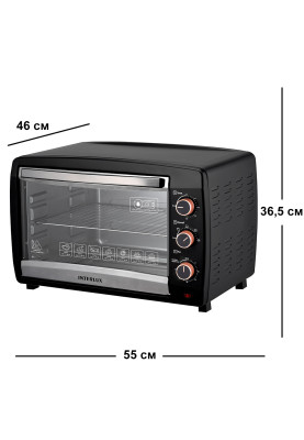 Духовка INTERLUX ILEO-0048BG (48 л, чорна)