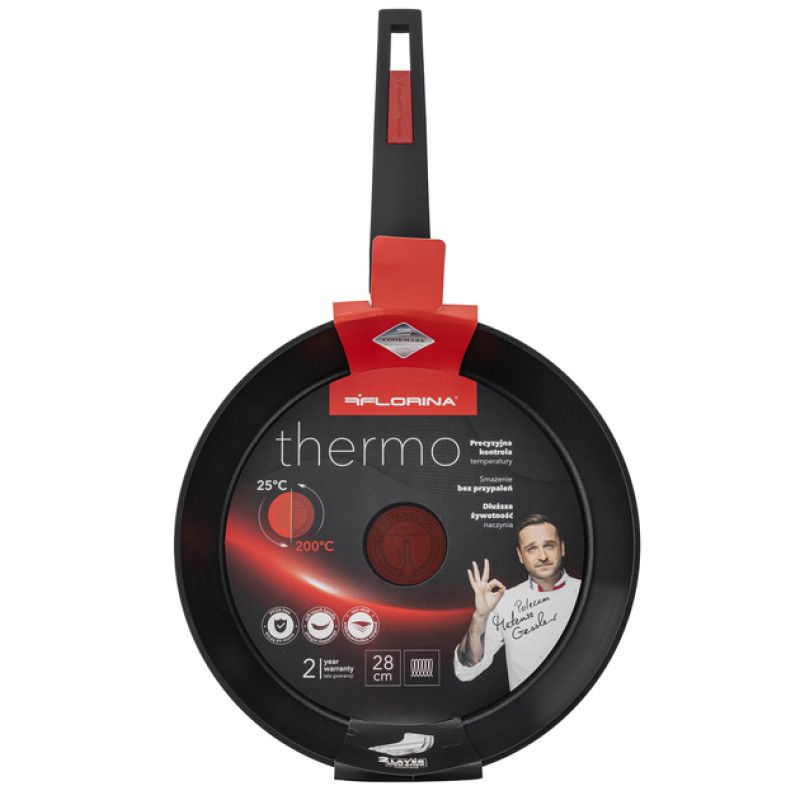 Сковорідка FLORINA 1P8903 THERMOSENSOR 28см б/кр