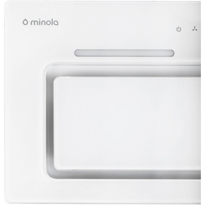 Витяжка Minola HBI 6873 WH GLASS 1200 LED Line (повновбудована)