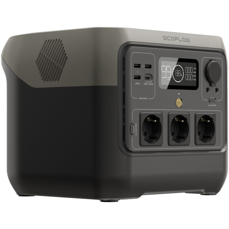 Зарядна станція EcoFlow RIVER 2 Pro 800Вт 768Вт/год (ZMR620-B-EU)
