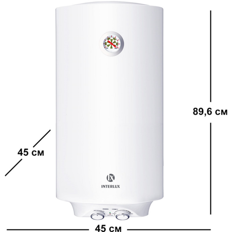 Водонагрівач INTERLUX IRWH-100MW (сухий тен,1500 Вт)
