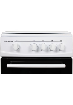 Плита газова Milano ML55 G1 /01+біла (50х50)