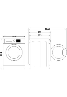 Прально-сушильна машина Whirlpool FFWDB 1176258 BCV