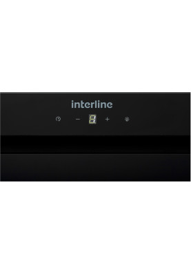 Витяжка  INTERLINE SOLO ULTRA BK A/72/T повновбудована (72см, 1100куб)
