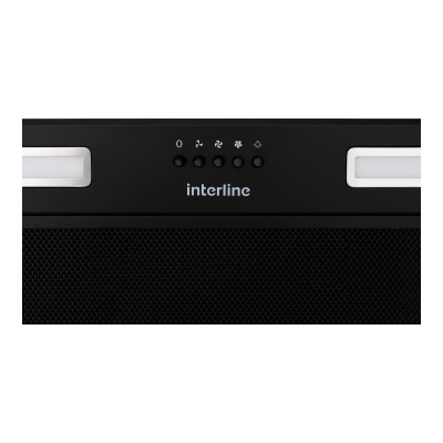 Витяжка  INTERLINE SMART S BL A/60/T повновбудована  (60см, 700куб)