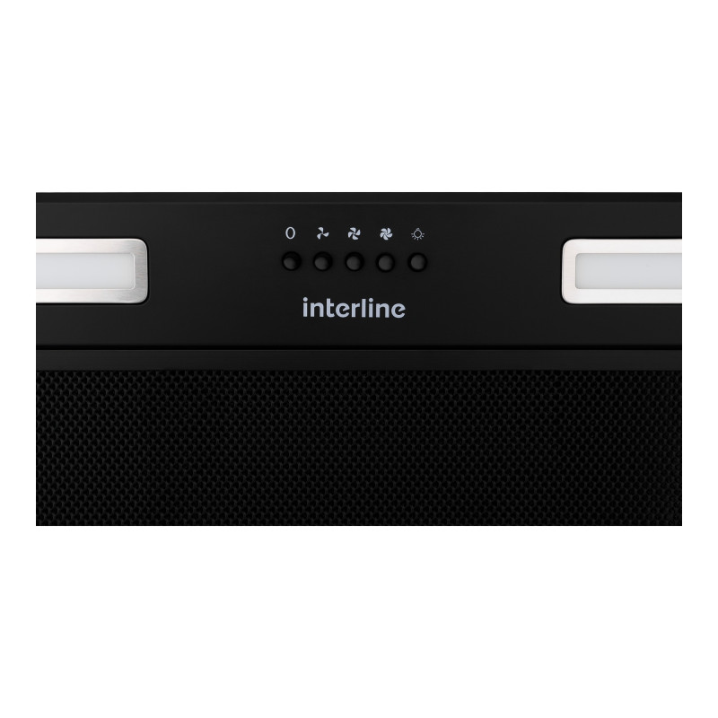 Витяжка  INTERLINE SMART S BL A/60/T повновбудована  (60см, 700куб)