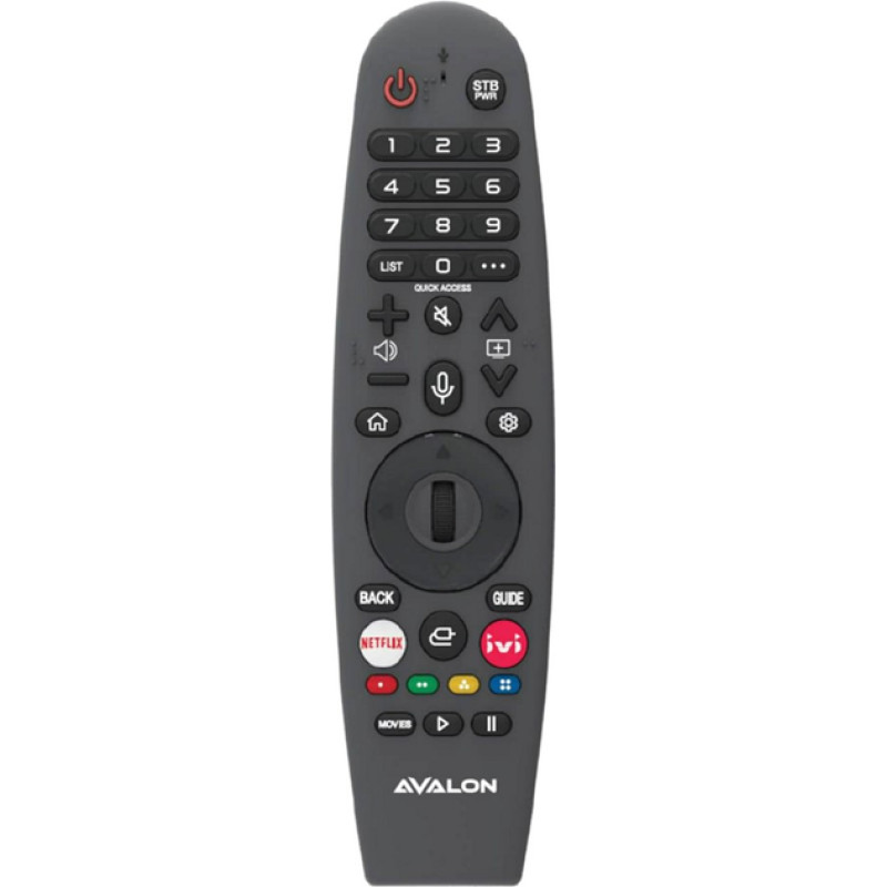 Телевізор AVALON B43MQA800 BLACK (Smart TV,WebOS2.2,QLED,4K)