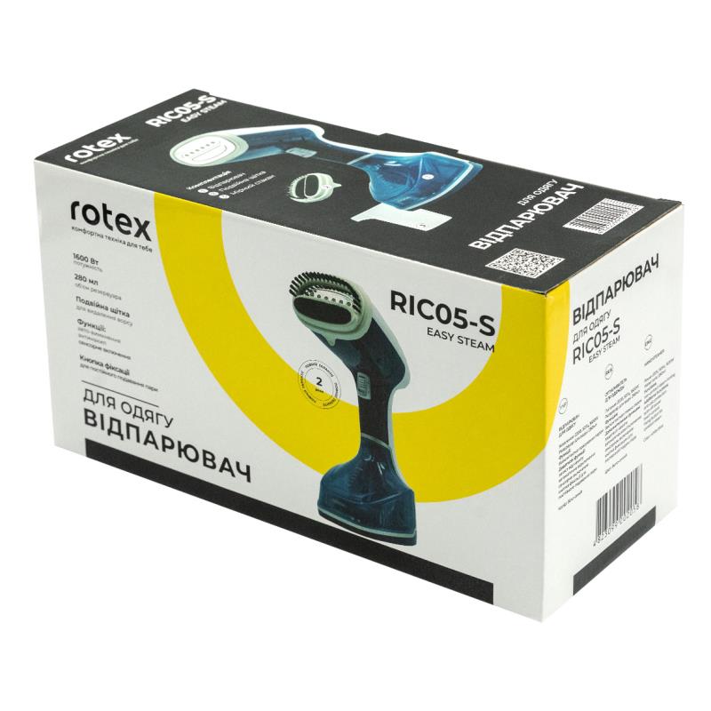 Відпарювач ручний Rotex RIC05-S Easy Steam