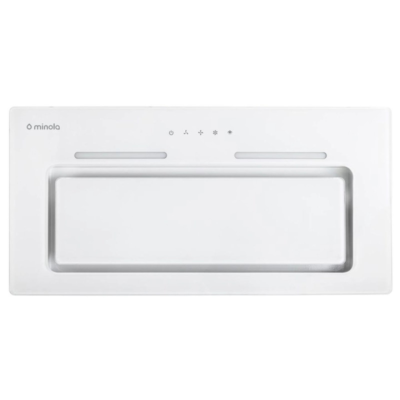 Витяжка Minola HBI 6673 WH GLASS 1000 LED Line (повновбудована)