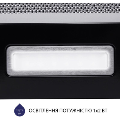 Витяжка Minola HTL 6714 BL 1100 LED (телескопічна)