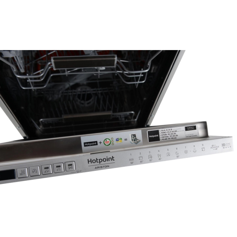 Посудомийна машина Hotpoint-Ariston HSIO 3O23 WFE (вбудована, 45 см)