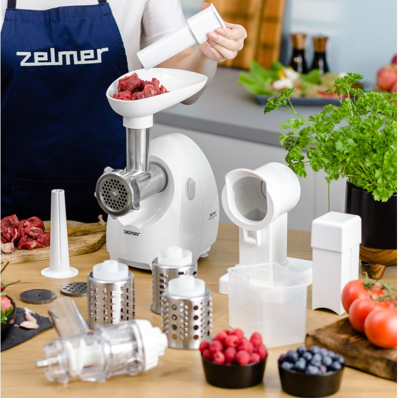 М`ясорубка ZELMER ZMM4050B шинковка, томатопрес
